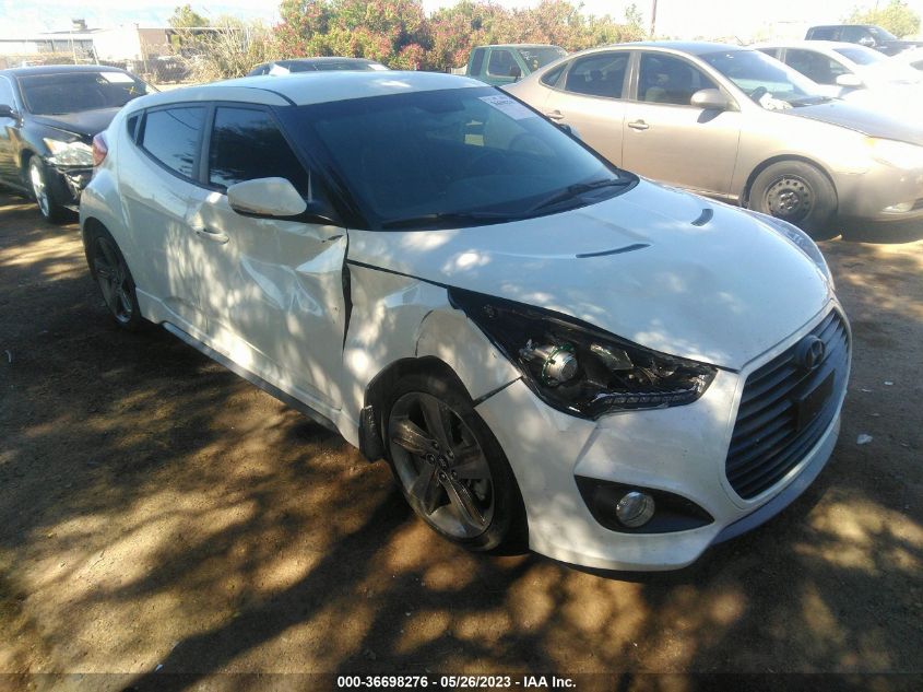 2015 HYUNDAI VELOSTER TURBO - KMHTC6AE1FU231388