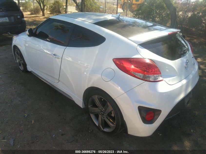 2015 HYUNDAI VELOSTER TURBO - KMHTC6AE1FU231388