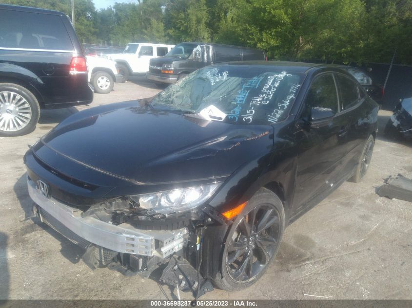 2019 HONDA CIVIC HATCHBACK SPORT - SHHFK7H44KU217638