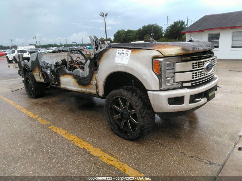 2017 FORD SUPER DUTY F-250 SRW LARIAT/PLATINUM - 1FT7W2BT8HED58820