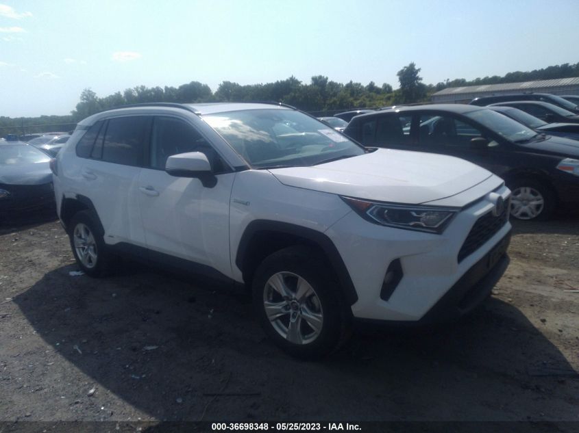 2019 TOYOTA RAV4 HYBRID XLE - 2T3RWRFV4KW027908