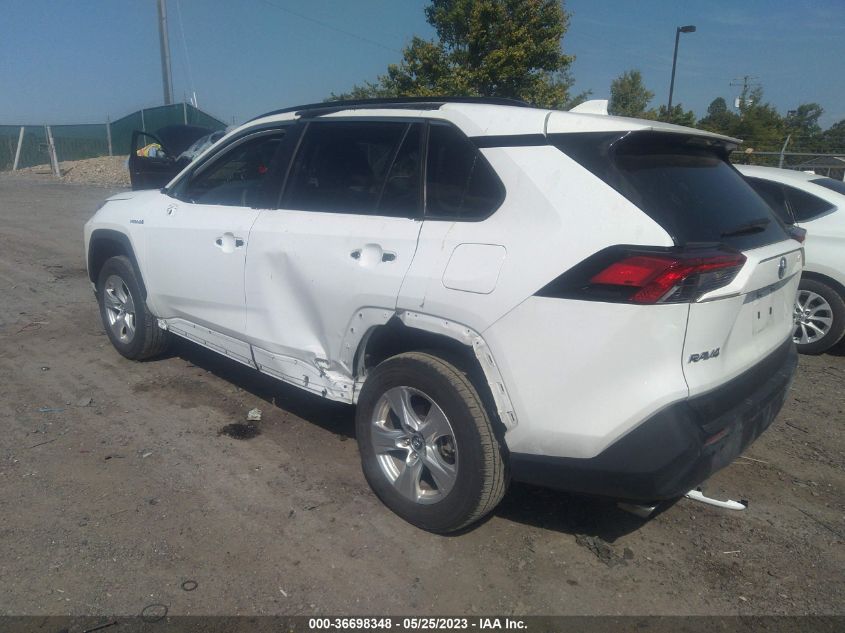 2019 TOYOTA RAV4 HYBRID XLE - 2T3RWRFV4KW027908