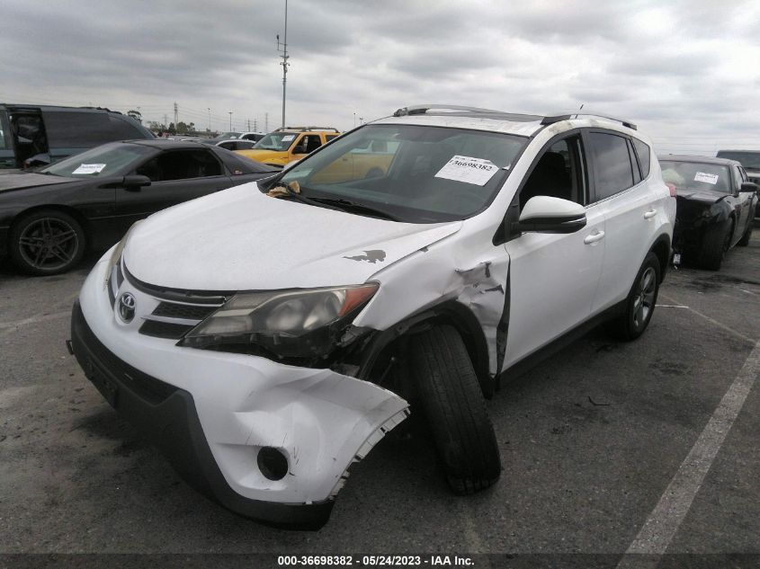 2015 TOYOTA RAV4 XLE - 2T3WFREV2FW139567