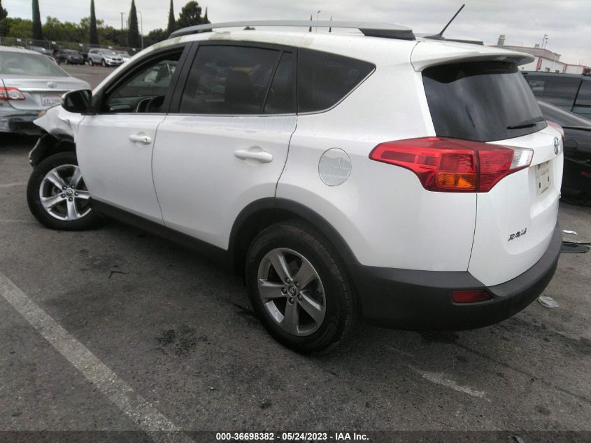 2015 TOYOTA RAV4 XLE - 2T3WFREV2FW139567