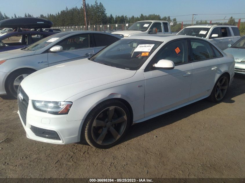 2014 AUDI A4 PREMIUM PLUS - WAUFFAFL5EN036144