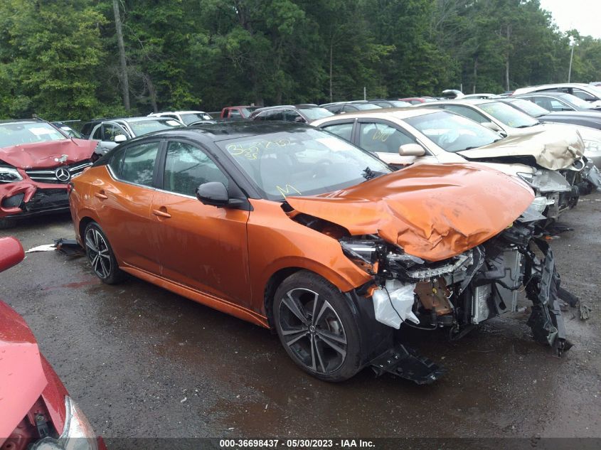 2022 NISSAN SENTRA SR - 3N1AB8DV3NY279236