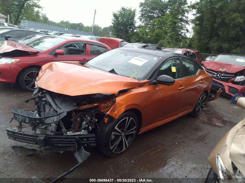 2022 NISSAN SENTRA SR - 3N1AB8DV3NY279236