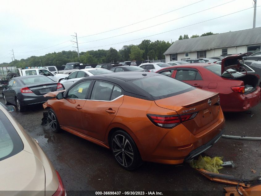 2022 NISSAN SENTRA SR - 3N1AB8DV3NY279236