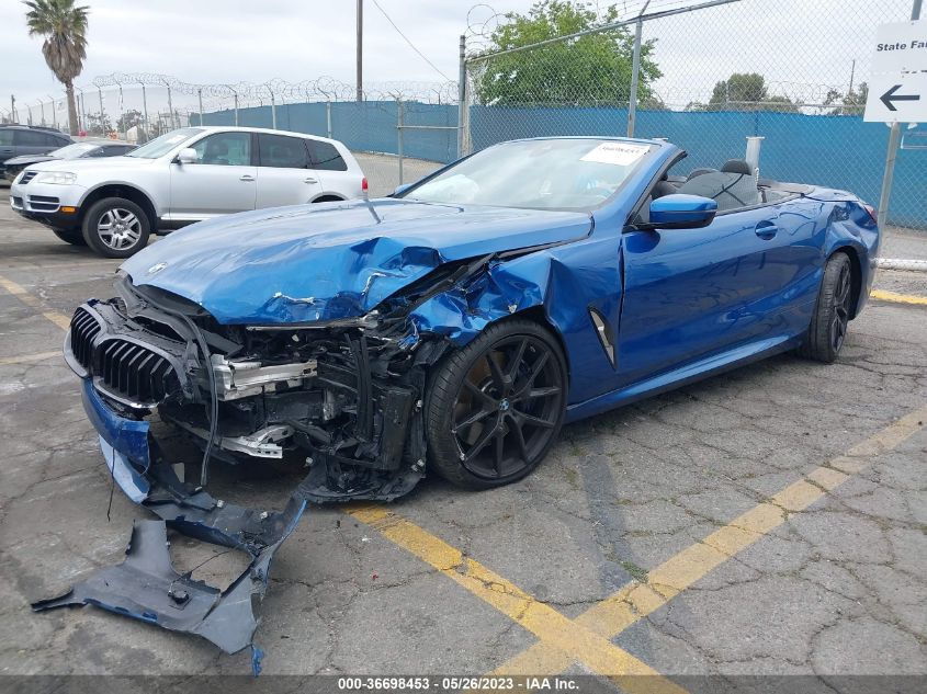 2020 BMW 8 SERIES 840I WBADZ2C04LCE14044