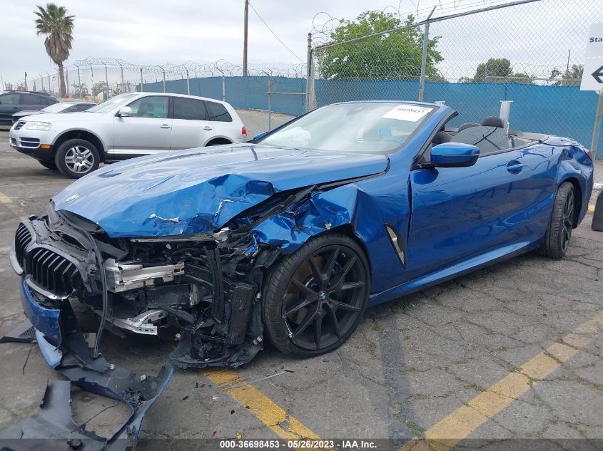 2020 BMW 8 SERIES 840I WBADZ2C04LCE14044