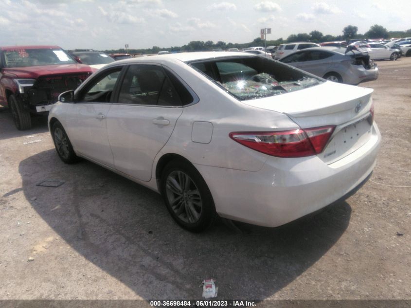 2016 TOYOTA CAMRY XLE/SE/LE/XSE - 4T1BF1FK0GU127402