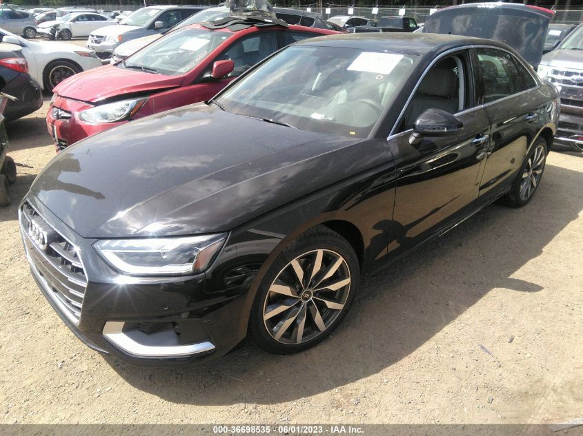 2022 AUDI A4 SEDAN PREMIUM PLUS - WAUBBAF47NN009868