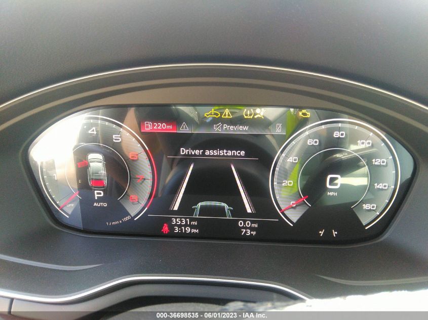 2022 AUDI A4 SEDAN PREMIUM PLUS - WAUBBAF47NN009868