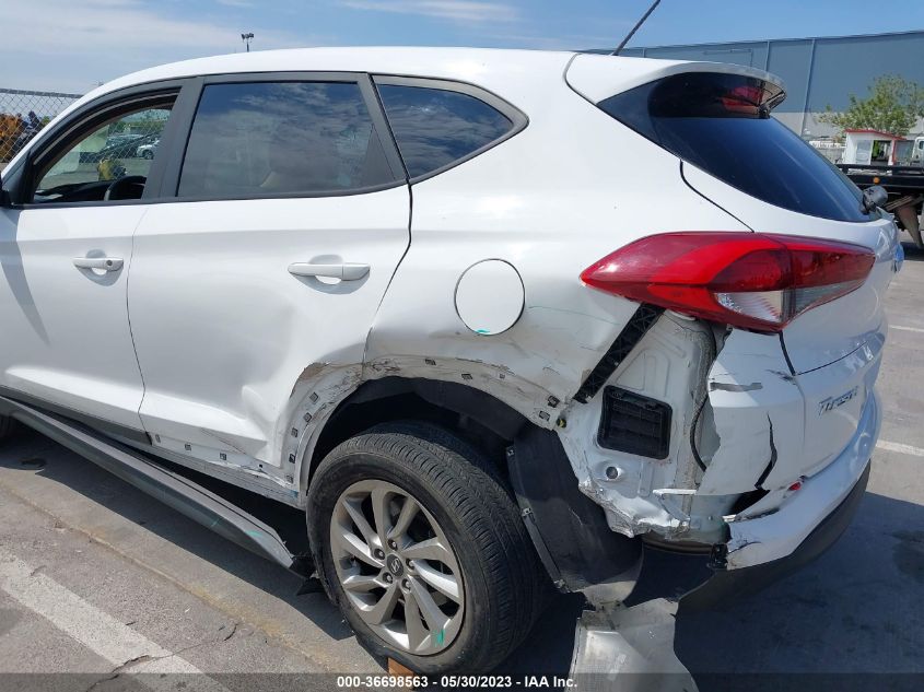 2018 HYUNDAI TUCSON SE - KM8J23A45JU627624