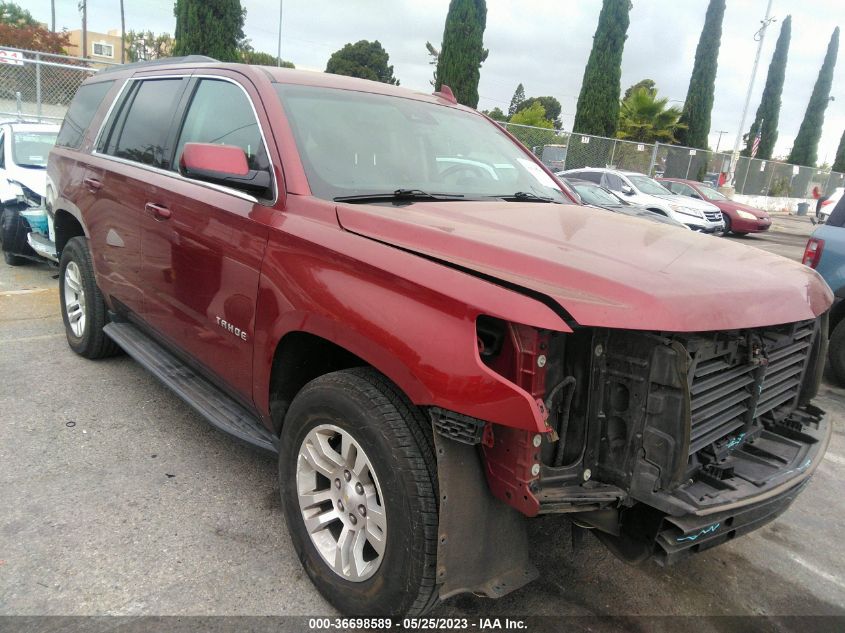 2018 CHEVROLET TAHOE LT - 1GNSCBKC6JR381442