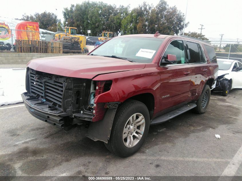 2018 CHEVROLET TAHOE LT - 1GNSCBKC6JR381442