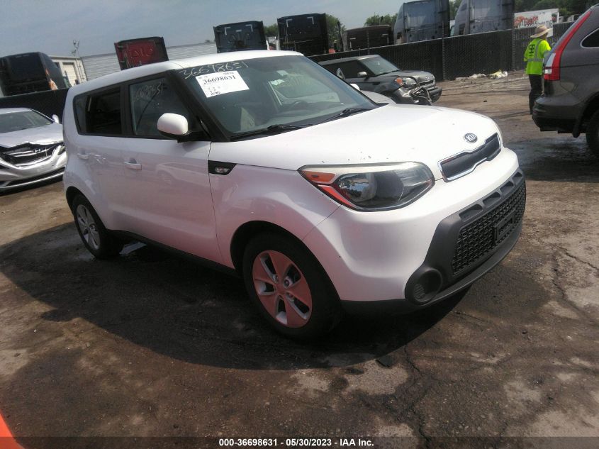 2014 KIA SOUL BASE - KNDJN2A20E7036559