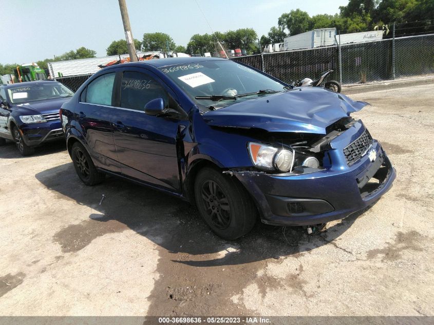 2013 CHEVROLET SONIC LT - 1G1JC5SH3D4247905