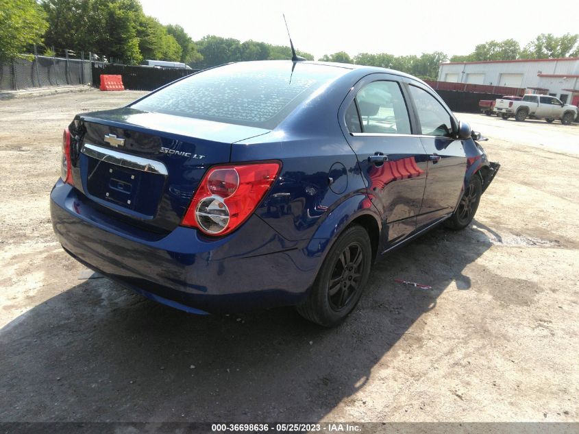 2013 CHEVROLET SONIC LT - 1G1JC5SH3D4247905