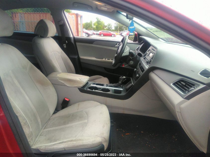 2015 HYUNDAI SONATA 2.4L SE - 5NPE24AF7FH208107