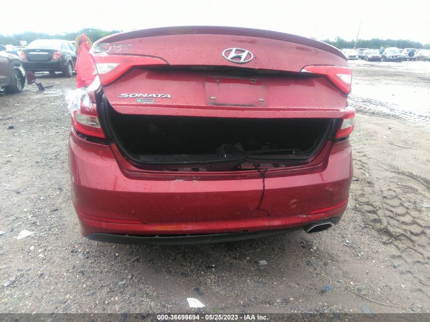 2015 HYUNDAI SONATA 2.4L SE - 5NPE24AF7FH208107