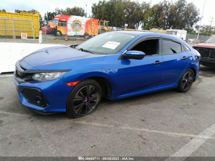 2018 HONDA CIVIC HATCHBACK EX - SHHFK7H53JU408314