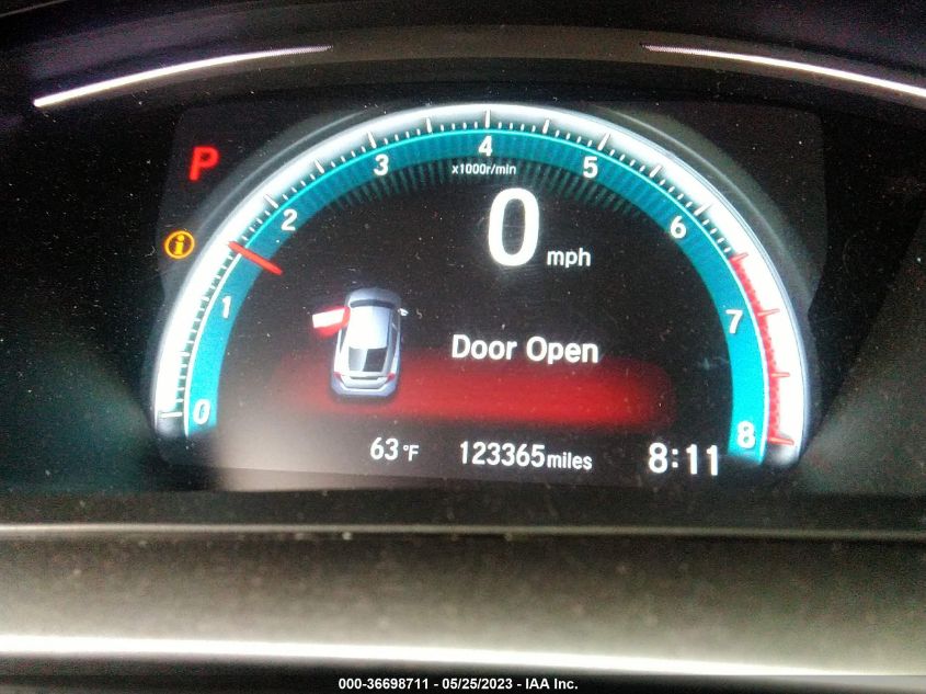 2018 HONDA CIVIC HATCHBACK EX - SHHFK7H53JU408314