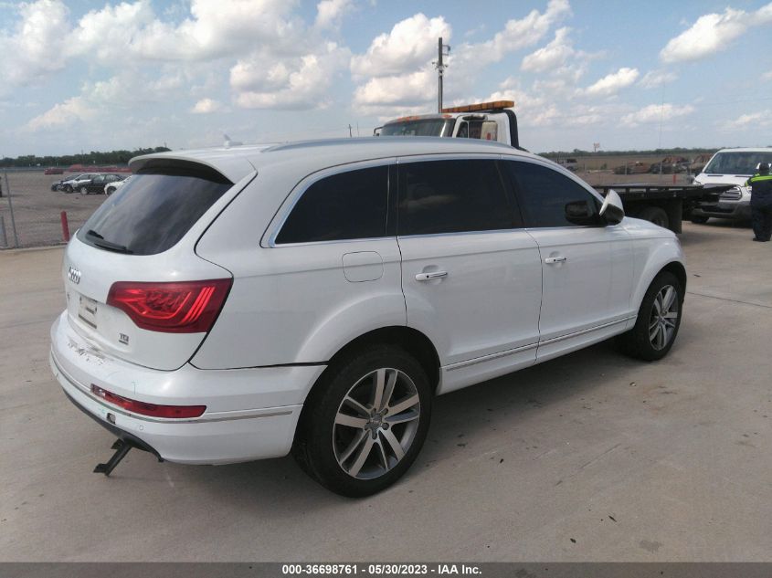 2015 AUDI Q7 3.0L TDI PREMIUM PLUS - WA1LMAFE4FD015316