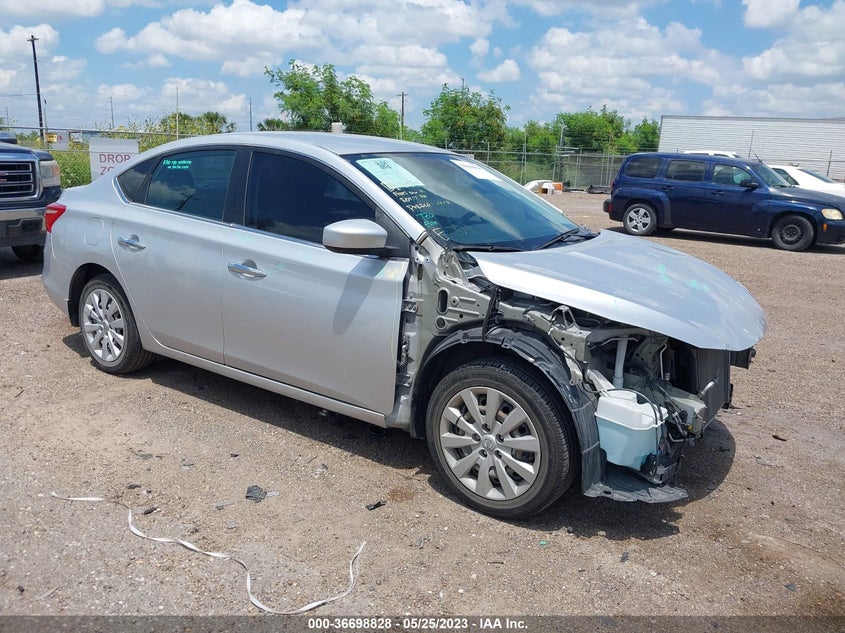 VIN 3N1AB7AP1KY250815 2019 NISSAN SENTRA S