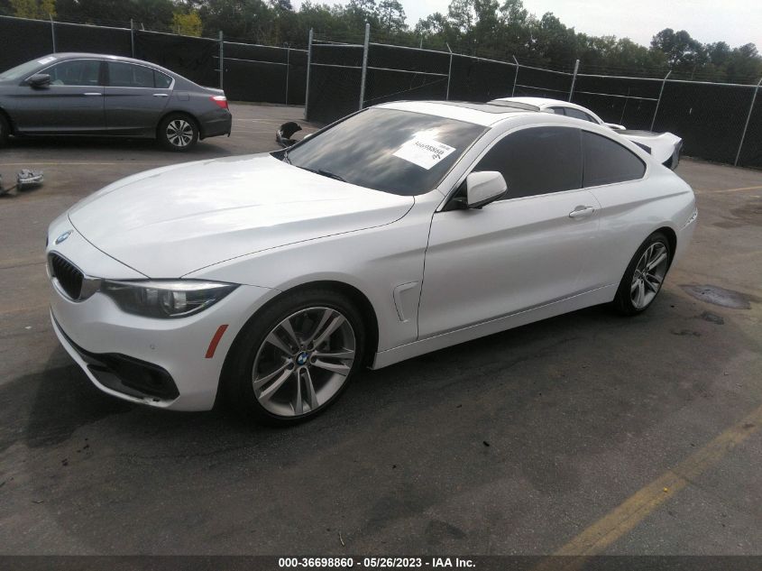 2018 BMW 4 SERIES 430I - WBA4W3C5XJAB87509