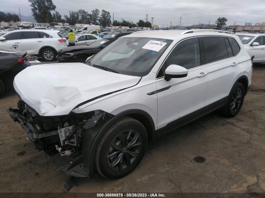 2022 VOLKSWAGEN TIGUAN SE - 3VV3B7AX3NM035889