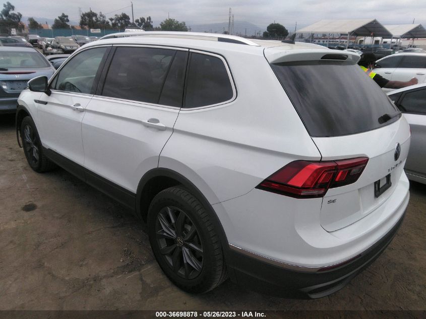 2022 VOLKSWAGEN TIGUAN SE - 3VV3B7AX3NM035889