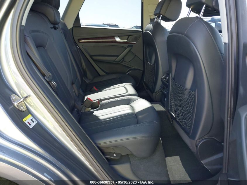 2018 AUDI Q5 PREMIUM/TECH PREMIUM - WA1ANAFY8J2014544