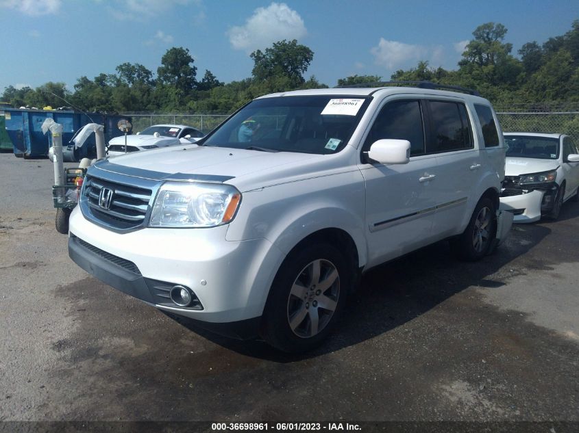 2013 HONDA PILOT TOURING - 5FNYF3H99DB035164