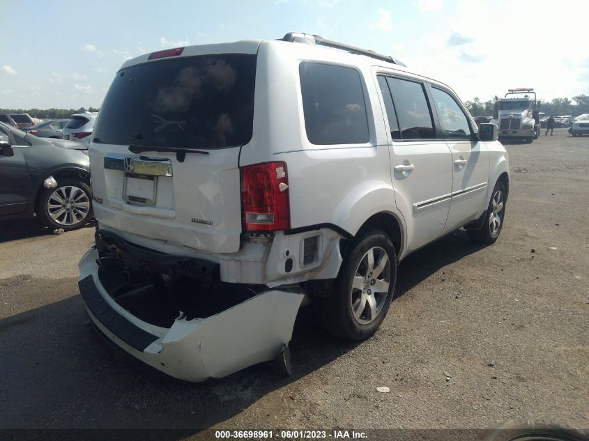 2013 HONDA PILOT TOURING - 5FNYF3H99DB035164