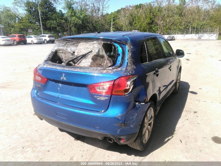 2015 MITSUBISHI OUTLANDER SPORT SE - 4A4AR4AU9FE039340