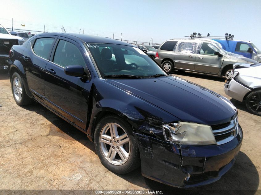 2013 DODGE AVENGER SXT - 1C3CDZCGXDN709014