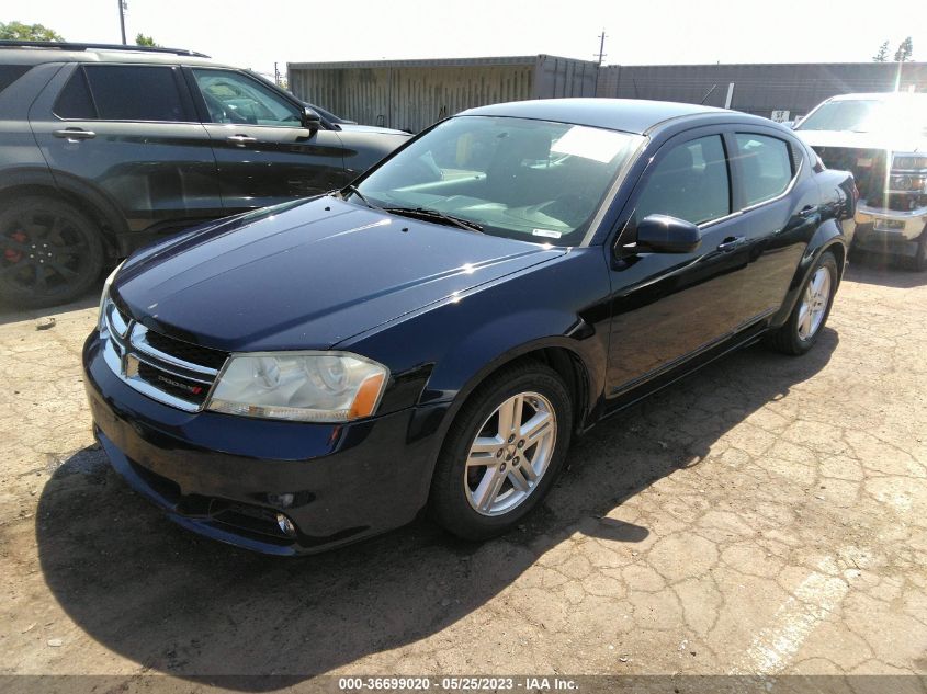 2013 DODGE AVENGER SXT - 1C3CDZCGXDN709014