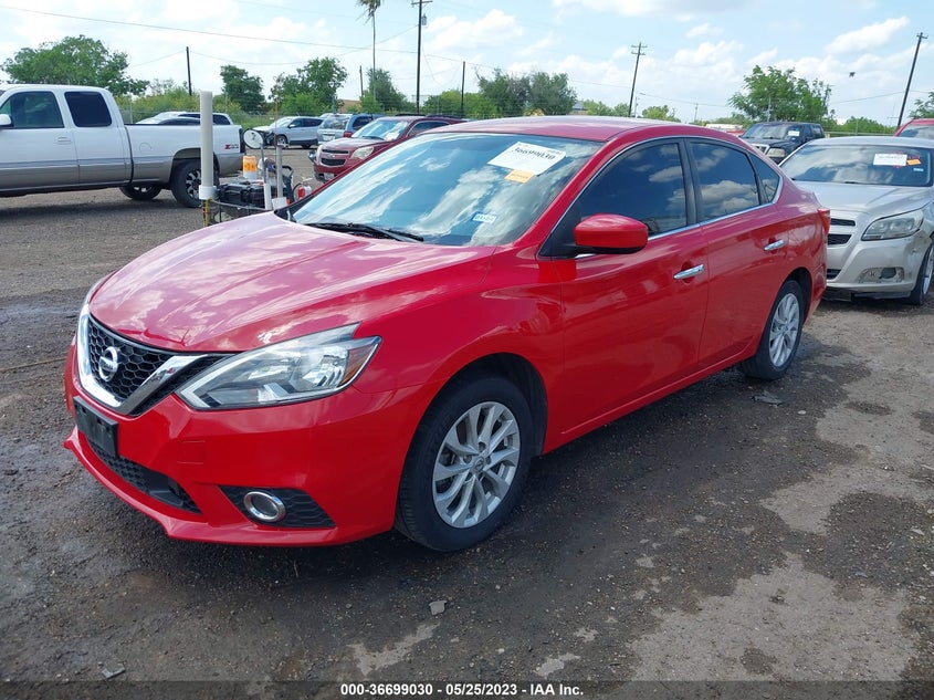 VIN 3N1AB7AP2JL645159 2018 NISSAN SENTRA SV