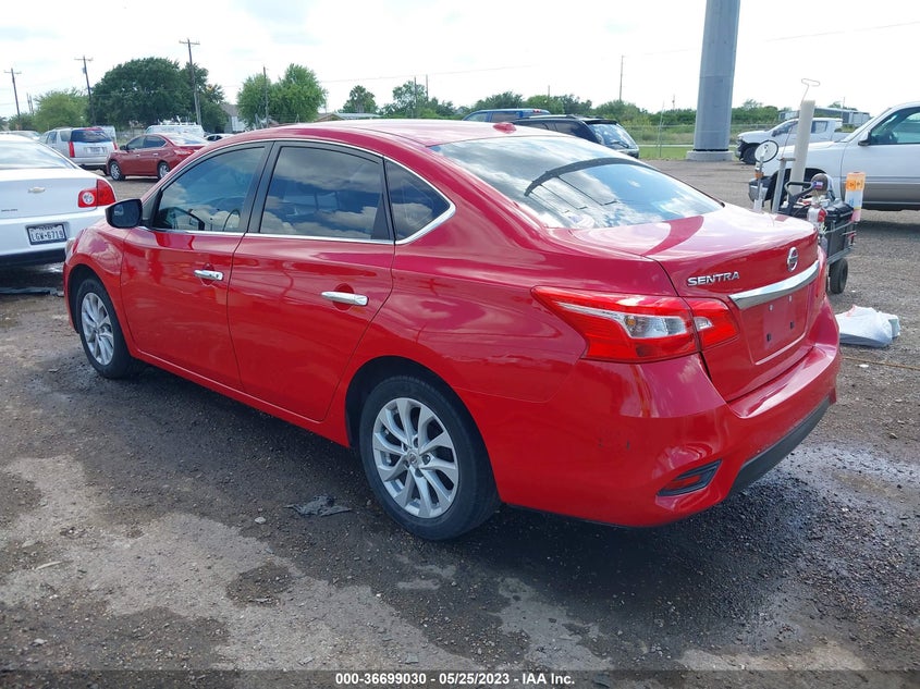 VIN 3N1AB7AP2JL645159 2018 NISSAN SENTRA SV