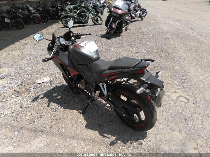 2021 HONDA CBR300 R MLHNC5107M5700211
