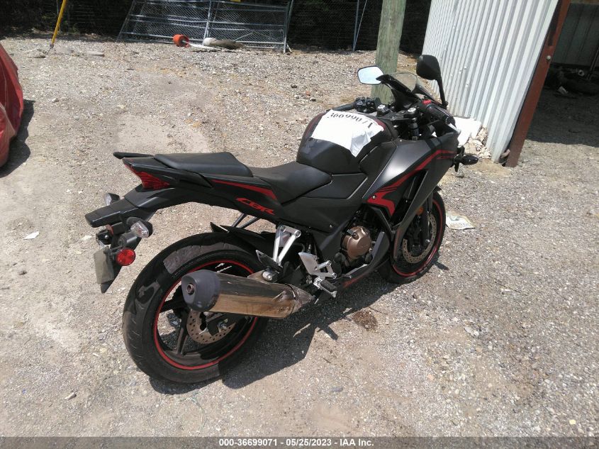 2021 HONDA CBR300 R MLHNC5107M5700211
