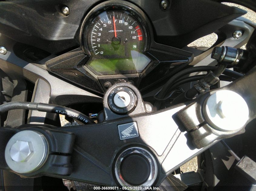 2021 HONDA CBR300 R MLHNC5107M5700211