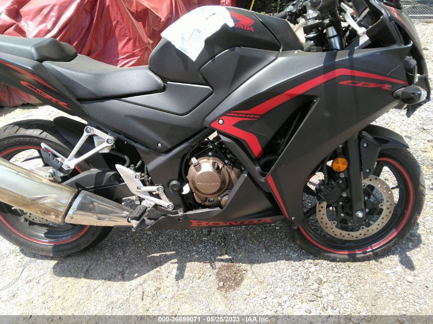 2021 HONDA CBR300 R MLHNC5107M5700211