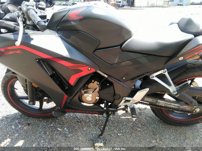 2021 HONDA CBR300 R MLHNC5107M5700211