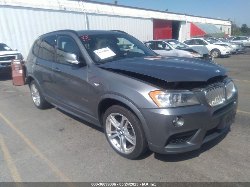 2013 BMW X3 XDRIVE28I - 5UXWX9C54D0A18817