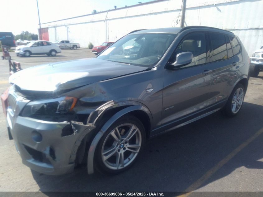 2013 BMW X3 XDRIVE28I - 5UXWX9C54D0A18817