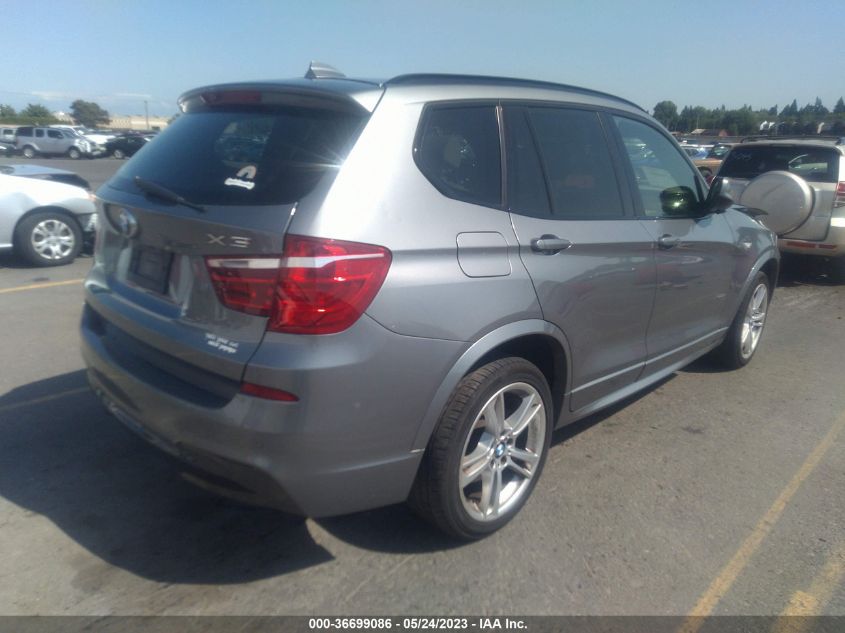 2013 BMW X3 XDRIVE28I - 5UXWX9C54D0A18817