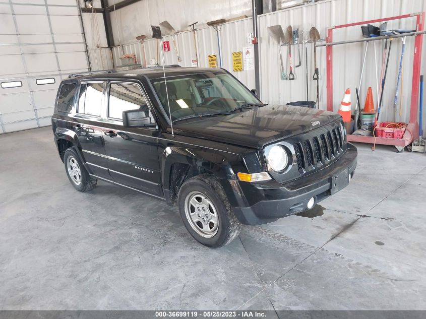 2015 JEEP PATRIOT SPORT - 1C4NJPBA0FD226638