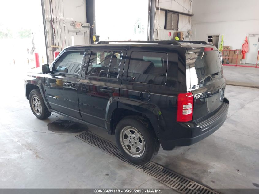 2015 JEEP PATRIOT SPORT - 1C4NJPBA0FD226638